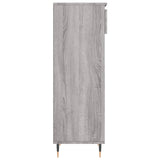 Scarpiera Grigio Sonoma 40x36x105 cm in Legno truciolato