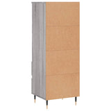 Credenza Grigio Sonoma 40x36x110 cm in Legno truciolato