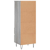 Credenza Grigio Sonoma 40x36x110 cm in Legno truciolato