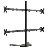 Supporto per Monitor in Acciaio Nero VESA 75/100 mm