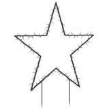 Decorazione Luminosa Natalizia con Picchetti Stella 115LED 85cm