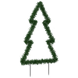 Decorazione Luminosa Natale Picchetti Terra Albero 115LED 90cm