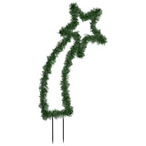 Luce Decorativa Natale con Picchetti Stella Cadente 80LED 62cm