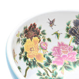 Lavabo da Appoggio Multicolore Rotondo 41x14 cm Ceramica