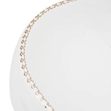 Lavabo da Appoggio Bianco Ovale 59x40x15 cm Ceramica