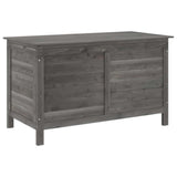 Contenitore da Giardino Antracite 99x49,5x58,5cm Massello Abete