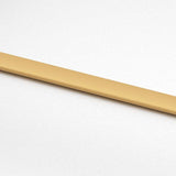 Porta Scorrevole Dorata 76x205 Vetro Smerigliato ESG Alluminio