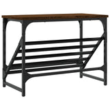 Scarpiera Rovere Marrone 60x30x45 cm in Legno truciolato