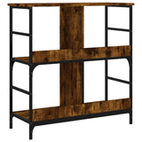 Libreria Rovere Fumo 78,5x33x82 cm in Legno truciolato