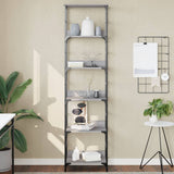 Libreria Grigio Sonoma 50x33x188,5 cm in Legno truciolato