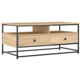 Tavolino da Salotto Rovere Sonoma 100x51x45cm Legno truciolato