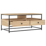 Tavolino da Salotto Rovere Sonoma 100x51x45cm Legno truciolato
