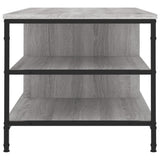 Tavolino da Salotto grigio sonoma 100x50x45cm Legno truciolato