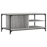 Tavolino da Salotto grigio sonoma 100x50x45cm Legno truciolato