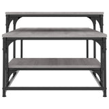 Tavolino da Salotto Grigio Sonoma 102x60x45cm Legno truciolato