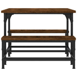 Tavolino Salotto Rovere Marrone 100x50,5x40cm Legno truciolato