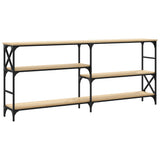 Tavolo Consolle Rovere Sonoma 180x29x76,5 cm Legno truciolato