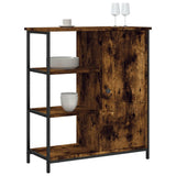 Credenza Rovere Fumo 70x30x80 cm in Legno truciolato