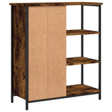 Credenza Rovere Fumo 70x30x80 cm in Legno truciolato