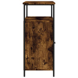 Credenza Rovere Fumo 100x35x80 cm in Legno truciolato