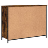 Credenza Rovere Fumo 100x35x75 cm in Legno truciolato
