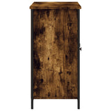 Credenza Rovere Fumo 100x35x70 cm in Legno truciolato