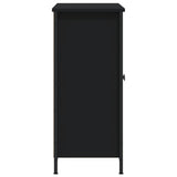 Credenza Nera 100x33x75 cm in Legno truciolato