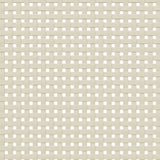 Tavolino SENJA Aspetto Rattan Bianco 100x55x33cm Legno Massello