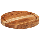Tagliere 25x2,5 cm in Legno Massello di Acacia