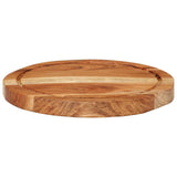 Tagliere 25x2,5 cm in Legno Massello di Acacia