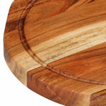 Tagliere 25x2,5 cm in Legno Massello di Acacia