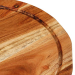 Tagliere 25x2,5 cm in Legno Massello di Acacia