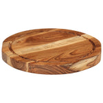 Tagliere 25x2,5 cm in Legno Massello di Acacia