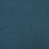 Divano a 2 Posti Blu 120 cm in Velluto