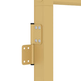 Porta Interni Sottile Oro 93x201,5cm Vetro Temperato Alluminio
