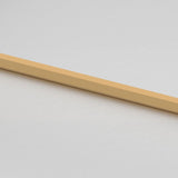 Porta Interni Sottile Oro 83x201,5cm Vetro Temperato Alluminio