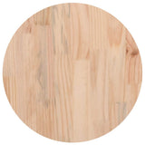 Piano Tavolo Rotondo 40x3 cm in Legno Massello di Pino