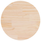 Piano Tavolo Rotondo 60x3 cm in Legno Massello di Pino