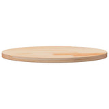 Piano Tavolo Rotondo 70x3 cm in Legno Massello di Pino