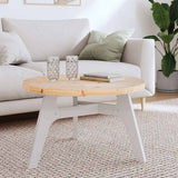 Piano Tavolo Rotondo 70x3 cm in Legno Massello di Pino