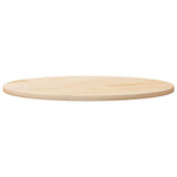 Piano Tavolo Rotondo 80x3 cm in Legno Massello di Pino