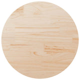 Piano Tavolo Rotondo 90x3 cm in Legno Massello di Pino