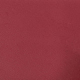 Divano a 3 Posti Rosso Vino 180 cm in Similpelle