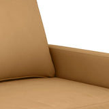 Poltrona Marrone 60 cm Velluto