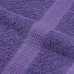 Asciugamani per Sapone 2 pz Viola 30x30cm 360g/m 100% Cotone