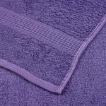 Asciugamani 4 pz Viola 50x100 cm 360 g/m 100% Cotone