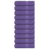 Asciugamani Doccia 10 pz Viola 70x140 cm 360 g/m 100% Cotone