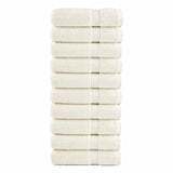 Asciugamani Premium SOLUND 10 pz Crema 50x100 cm 600 g/m
