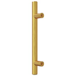 Maniglie per Mobili 20 pz Oro 96 mm in Acciaio Inox