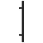 Maniglie per Mobili 20 pz Nere 128 mm in Acciaio Inox